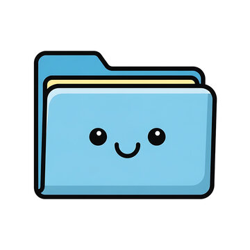 Happy Folder Icon. (2)