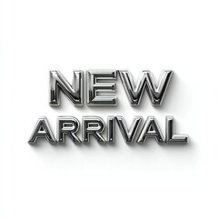 New Arrival Chrome 3D Text - Product Announcement
