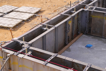 住宅基礎のコンクリート型枠