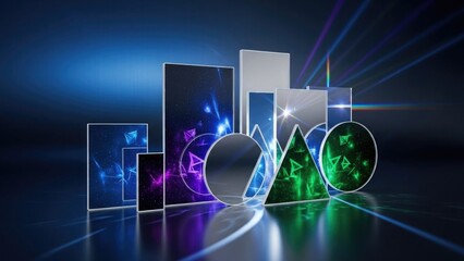 Young asian male biking in urban cityscape at speed on a sunny day