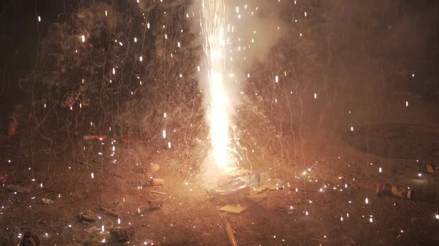 Dazzling Diwali Fireworks  A Spectacle of Light and Color