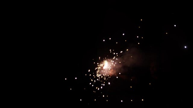Bright Blazing Fireworks  A Spectacle of Light and Color
