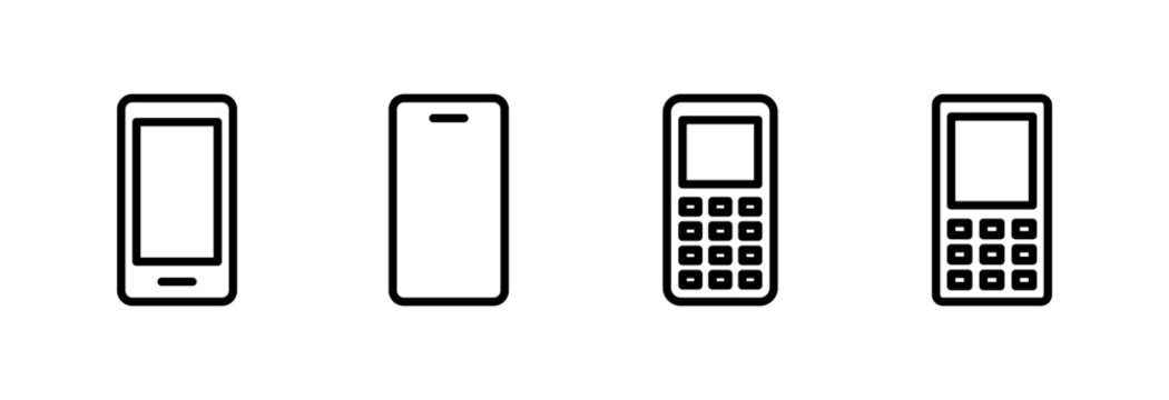 Phone icon vector illustration. Call sign and symbol. telephone symbol