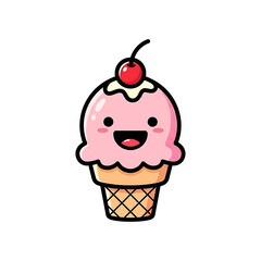 Cute Ice Cream. (1)