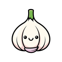 Cute Garlic Character. (6)