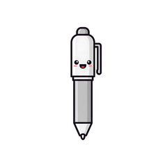 Kawaii Pen on Black.