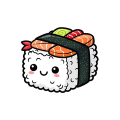 Cute Sushi Character.