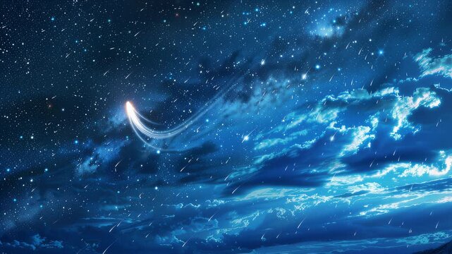 Watch a Comet Bolide Streak Through the Night Sky in This Space Event