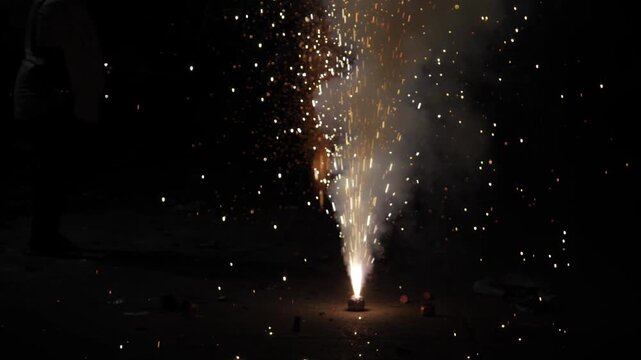 Fireworks Blaze  Epic Aerial Spectacle