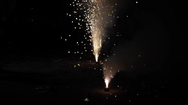 A Blaze of Brilliance  A Spectacular Fireworks Display