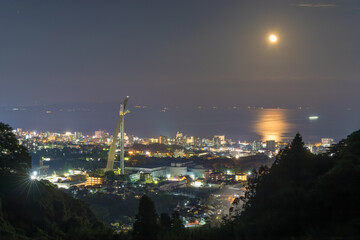 別府の夜景（大分県別府市）