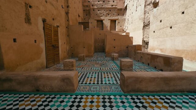 Badii Palace Structure In Morocco 