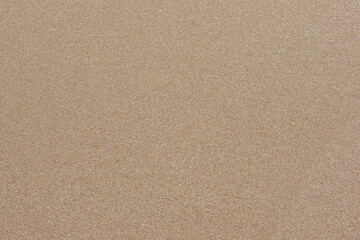 Texture of sandy beach as background, top view