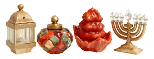 Radiant Icons Collection for Light Festival Celebrations and Artistic Illustrations