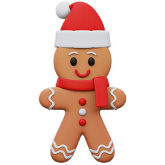 christmas gingerbread man