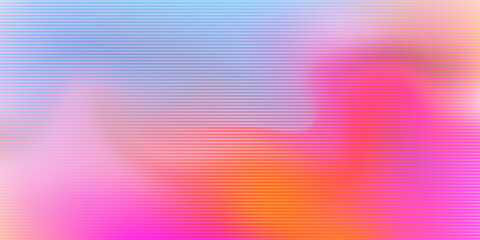 orange gradient studio room, abstract background pattern, walls and floor reflect neon lights, dark tones and feel speed of digital technology connected blue-yellow background. vector illustration