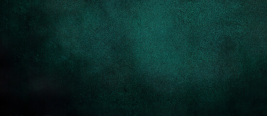 Obraz premium Grainy abstract rough dark green speckled texture background