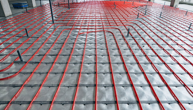Radiant Floor Heating PEX Tubing Installation &ndash; Underfloor Heating System