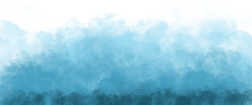 Ilustraci&oacute;n abstracta en tonos suaves azulados