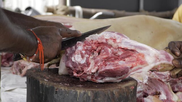 Cutting the Meat with Precision  A Closeup Look at the Art of Butchery