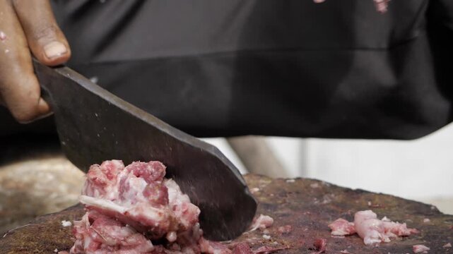 Slicing Meat  A Culinary Mastery in Action