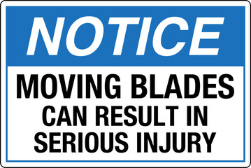 Obraz premium Safety Sign Signage Moving bl...