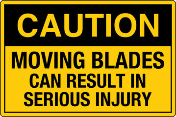 Safety Sign Signage Moving bl...