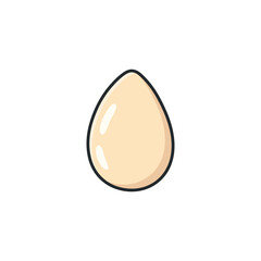 Pastel doodle makeup sponge vector icon in a clean illustrated style. Beauty blender and cosmetic sponge symbol for makeup, skincare, and self-care projects, web design, apps, social media