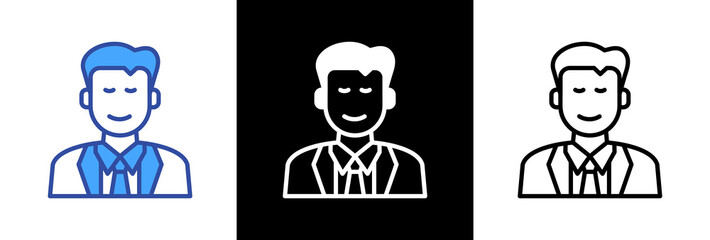 Manager threestyle icon