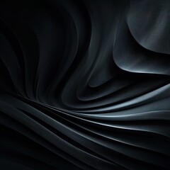 Wavy layered dark gray surface with subtle sheen and fine texture