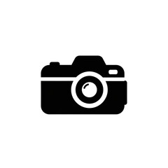 【Lifestyle Icons – Transport】Camera silhouette icon for photography and media design｜カメラのシルエットアイコン 写真・メディア用