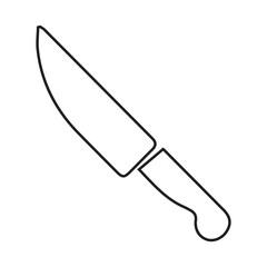 Kitchen knife illustration