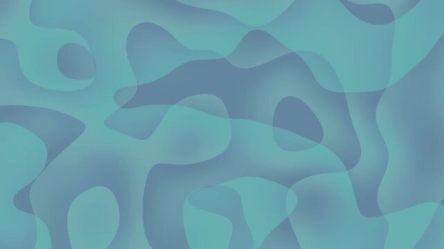 Abstract design featuring turquoise and blue organic shapes, suitable for web backgrounds, posters, and digital art projects.