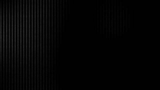 Abstract halftone dots pattern with white dot and black background. white dots and grid halftone retro vintage texture,
 hd animated abstract dot pattern background texture. halftone dots.