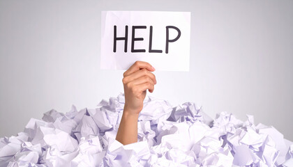 Clutter paperwork office desk massy chaos overload stress work busy asking for help with clutter paperwork office desk massy chaos overload stress