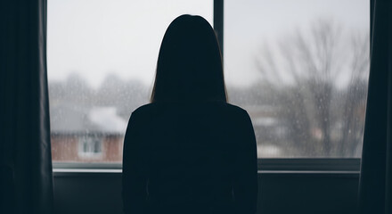 Contemplative Mood by the Window