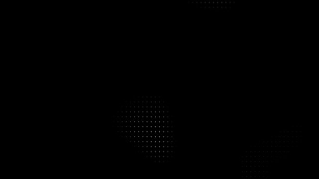 black and white halftone texture background animated, Transition mask in halftone style, dots, squares. 
Abstract halftone motion background. Moving dots seamless loop halftone dots 4k video,