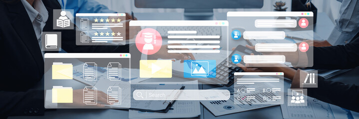 E-learning dashboard with student profiles, lesson ratings, and course content organization for online education Parse
