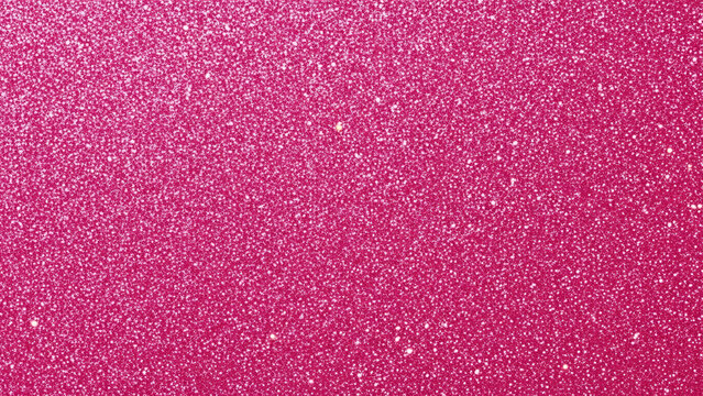 Vibrant pink glitter background texture with sparkling effect