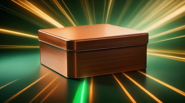 Stack of Round Plates on Green Background Simple Still Life