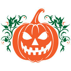 Spooky Halloween Pumpkin © umi