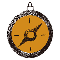 Vintage Compass Illustration