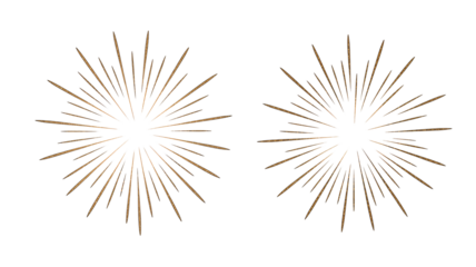 Radiant burst of orange and brown beams: vibrant stellar explosions