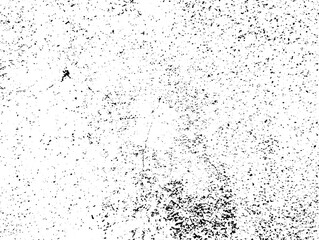 Obraz premium Grunge background black and white. Texture of chips, cracks, scratches, scuffs, dust, dirt .Vector pattern of cracks, chips, scuffs. Abstract vintage surface isolated on white background.EPS10.