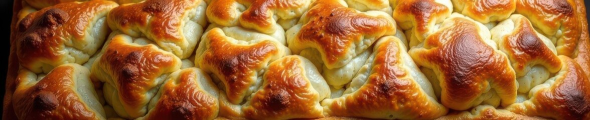 Silky, slightly cracked surface; hints of baked crust peeking through , food photography, sweet