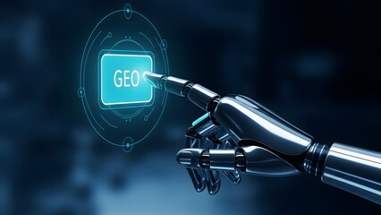 Digital technology concept with a businessman holding a tablet displaying holographic charts and graphics related to data analysis and innovation