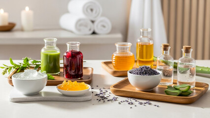 Natural Skincare Products and Ingredients for Healthy Glowing Skin Care Routine