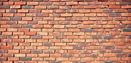 Rough-textured brick wall, varying shades of red and brown,  brick,  wallpaper