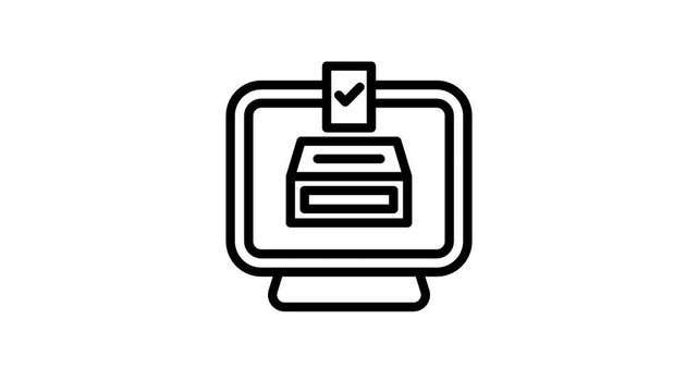 Animated Electronic Voting Machine