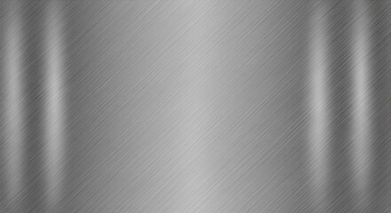 Sleek Silver Metal Texture with Subtle Reflections for Modern Designs.